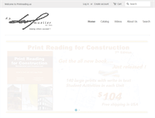 Tablet Screenshot of printreading.us